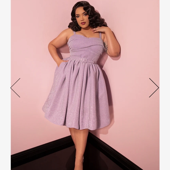 Micheline Pitt Lurex Dress - Picture 2 of 5